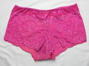 Lacy Pink Mesh Panties by Jolie Intimates - Size 1X - Picture 1 of 6
