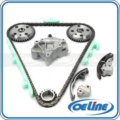 Kit de cadena de distribución bomba de aceite Fit 97-02 Pontiac Chevrolet Buick Oldsmobile Foto 1 de 4
