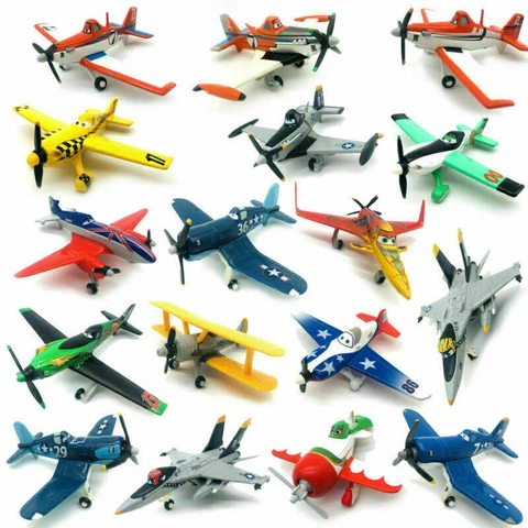Disney Pixar Planes Dusty Skipper Riley 7 Echo Aircraft Model Diecast Lot Loose Cover