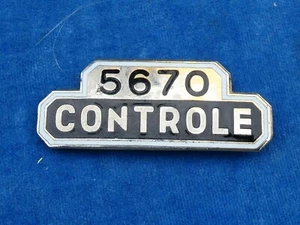 SUPERBE RARE TOP ++ BADGE Badge - TRAIN SNCF - CONTROLE Control - Picture 1 of 2