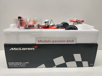 McLaren M23 J.Mass South African GP 1976 1/18 - Photo 1/4