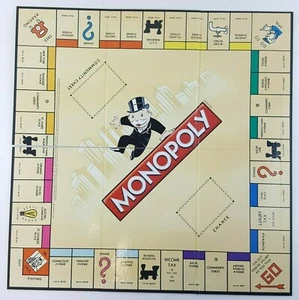 Monopoly 2009 Vintage Game Collection Game Board Only Replacement Game Part - Picture 1 of 7