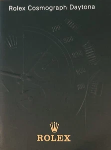 Rolex Cosmograph Daytona 2001 folleto/manual inglés 555,06 original de EE. UU. - Imagen 1 de 4