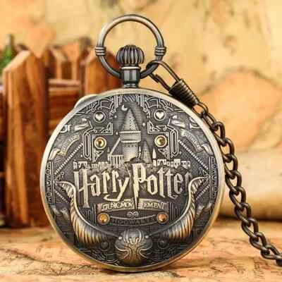 Harry Potter Pocket Watch Musical With Chain And Pouch - Image 1 of 4