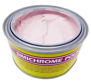 Simichrome Metal Polish 250g with Cloth – Chrome & Metal Shine Restorer - Picture 1 of 2