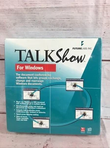 Vintage Talk Show For Windows Microsoft Future Labs Inc. V3.1 TS001V - Picture 1 of 12