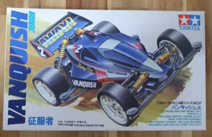 TAMIYA 1989. 1/32 RACING MINI 4WD SERIES NO.17 VANQUISH JUNIOR Jr. Rare - Picture 1 of 3