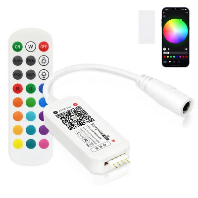 Für LED Strip Streifen DC12-24V Wifi RGB RGBW Remote Controller Steuerung Musik - Bild 1 von 4
