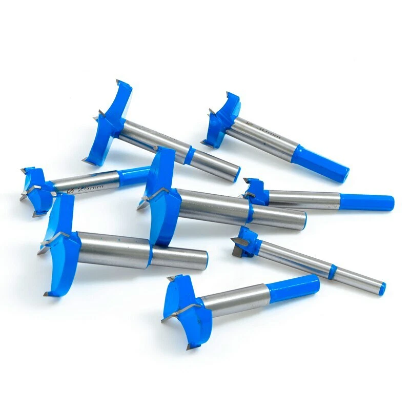 Forstner Bit Holzbohrer Set Bohrlochsäge Cutter Holzwerkzeuge 15-60mm - Bild 1 von 4