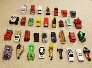 Hot Wheels + others Lot of 34 Loose Mixed Vehicles Vintage 90s - Picture 1 of 10