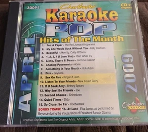 Chartbuster Karaoke Pop June 2009 CB30094 CDG Adele Clarkson Plain white Akon - Picture 1 of 2