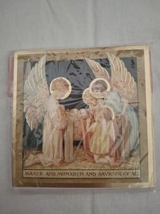 Pack Of Ten Angels Christmas Cards New - Picture 1 of 4