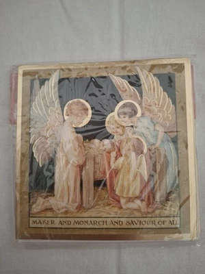 Pack Of Ten Angels Christmas Cards New - Image 1 of 4