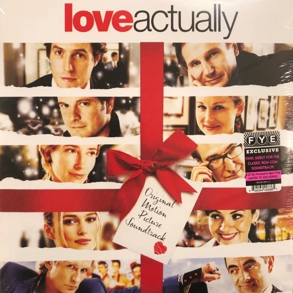 LOVE ACTUALLY - OST - 2-LP - FYE EXCLUSIVE LE OF 500 - RED VINYL - RARE - NEW! - Image 1 of 4