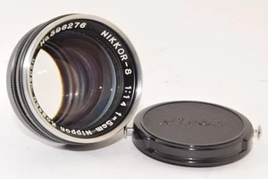 Superb Nikon Nikkor-S 5Cm 50Mm F1.4 Black S Mount 2408090 - Picture 1 of 10