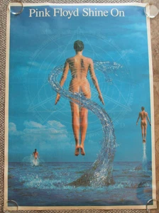 Vintage  Pink Floyd Shine On Promotional Poster 33.5 x 24 - Picture 1 of 10