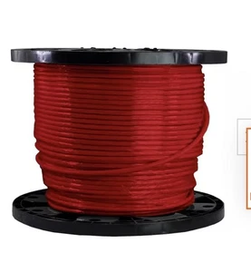 500 ft 6 gauge thhn copper wire (Red) - Picture 1 of 2