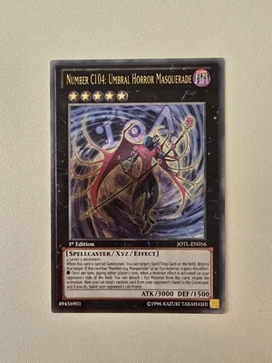 NUMBER C104: UMBRAL HORROR MASQUERARE - 1ST ED - ULTIMATE RARE - JOTL EN056 - Immagine 1 di 2