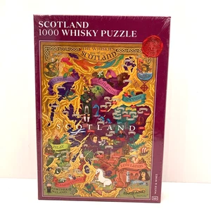 Rompecabezas Whisky Escocia 1000 Piezas Nuevo y Precintado de Agua y Vinos - Imagen 1 de 10