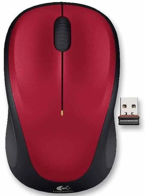 LOGITECH - M235 Wireless Mouse Red - Image 1 of 1