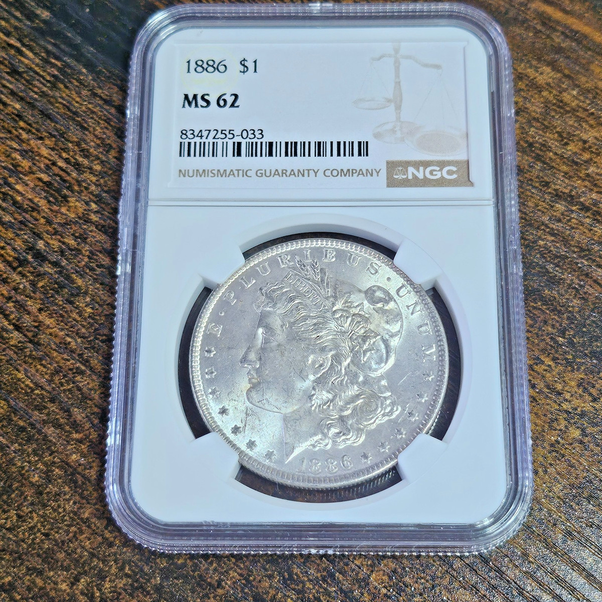 アメリカ　モルガンダラー銀貨1886 MS-62 PCGS アメリカ モルガンダラー銀貨1886 MS-62 PCGS | GoldSilverJapan