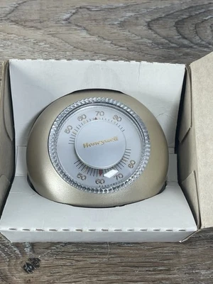 Termostato Honeywell T87F 2873 Tradeline dorado NOS Foto 1 de 4