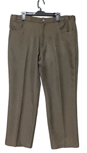 Pantalones Haband Fit-Forever para Hombres 40x30 Marrón Cintura Cómoda 5 Bolsillos Informales - Imagen 1 de 13