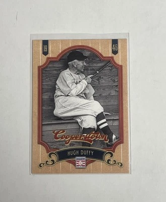 Panini Cooperstown #27 2012 Hugh Duffy Boston Beaneaters Foto 1 de 2