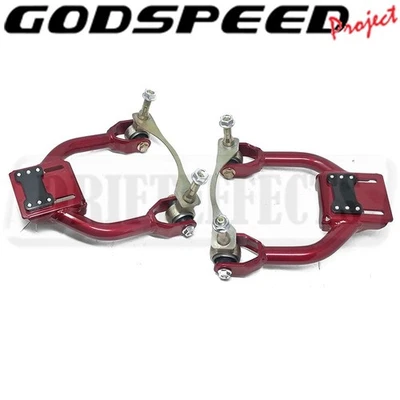 Articulaciones rótulas brazos inclinables superiores delanteros ajustables Godspeed Gen2 para Integra 1994-01 Foto 1 de 4