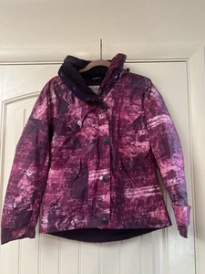 Columbia Tie Dye Print Titanium  Snowboard Jacket Women's Small Pink/Purple - Picture 1 of 9