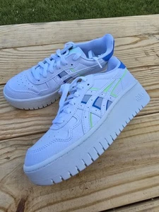 Asics Japan S Platform White Sneakers Womens Shoes Size 6.5 (READ) - Picture 1 of 14