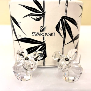 Swarovski Crystal Mice LovLots Joe & Harry #843090 Mint COA Retired Box - Picture 1 of 11