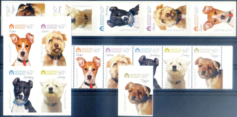 Australia. Fauna. Dog 2010. Sheet, roll and booklet series. - Image 1 of 1