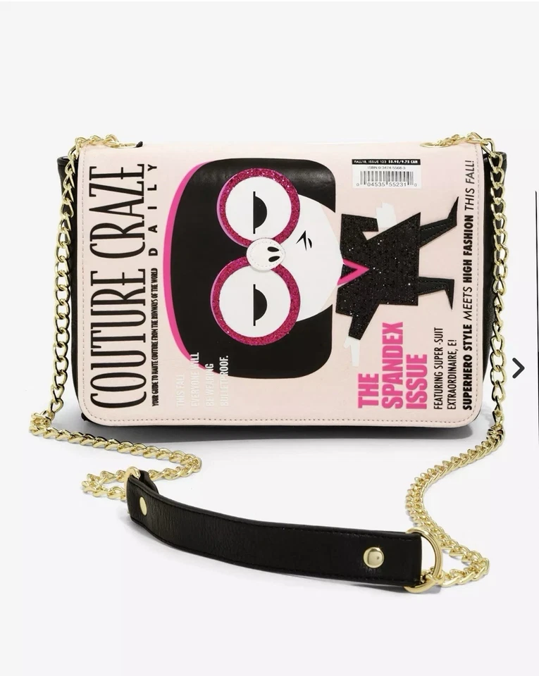 Bolso Bandolera Nuevo con Etiquetas Raro Loungefly Edna Mode Los Increíbles Disney Pixar Foto 1 de 4