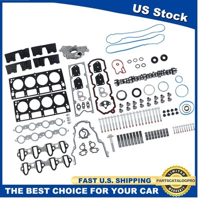 AFM Lifter Kit Camshaft Head Gasket Set For Chevy GMC Buick Rainier Saab 9-7X - Image 1 of 4