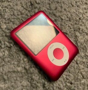 Apple iPod Nano 3rd Generation Front Panel  PRODUCT (Red) ref.T - Picture 1 of 2
