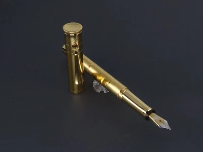 Faber Castell 145700 Classic Anello Goldplattiert Füllfederhalter Goldfeder M - Bild 1 von 4