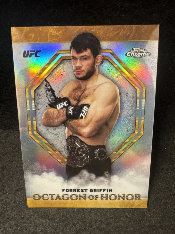 2019 Topps Chrome UFC Octagon Of Honor Insert Forrest Griffin #OH-FG - Image 1 of 4