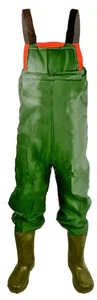 Pantalones de PVC para Pesca Pecho Vadeadores Impermeables con Botas Rafting Vadeo Caza Pantalones - Imagen 1 de 12