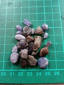 Tanzanite Natural Unpolished and Polished - Picture 1 of 1