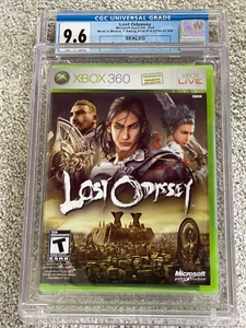 NUEVO RECUBIERTO 2008 Microsoft Xbox 360 Lost Odyssey CGC Calificado 9.6 Sello plegable en Y A+ - Imagen 1 de 6