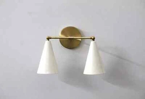 Handgefertigte Mid Century Modern Messing Wandlampen inspirierte Designs - Bild 1 von 5