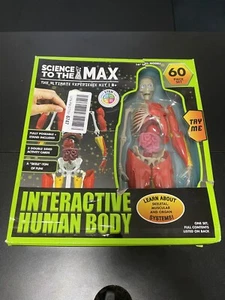 Juguete interactivo Science To The Max cuerpo humano STEM 60 piezas nuevo/caja dañada B100 - Imagen 1 de 5