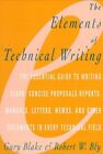 Bly, Robert W. : Elements of Technical Writing (Elements FREE Shipping, Save s