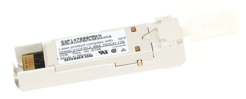 Optical Transceiver IBM 53P1223 2GB 850NM Gbic SFP - Image 1 of 3