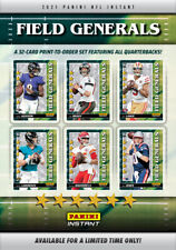 2021 Panini NFL Instant - FIELD GENERALS Set - Featuring 32 QBs Presale You Pick
