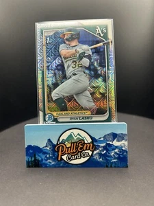 2024 Bowman Chrome Mega Box Ryan Lasko 1st Mojo Refractor - Athletics BCP-105 - Picture 1 of 2