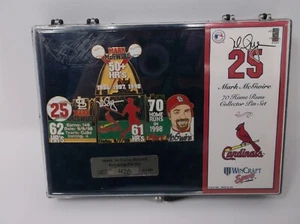 WinCraft Sports MARK MCGWIRE 1998 Record Breaking 4 Pin Set 428 of 5000 - Picture 1 of 8