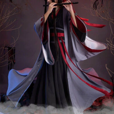 Nuevo traje de disfraz de The Untamed Mo Dao Zu Shi Wei Wuxian Yiling Patriarca Foto 1 de 4