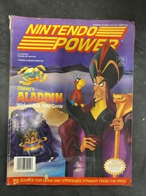 Nintendo Power Magazine NES Video Gaming Vol 55 Dec 1993 Disney's Aladdin